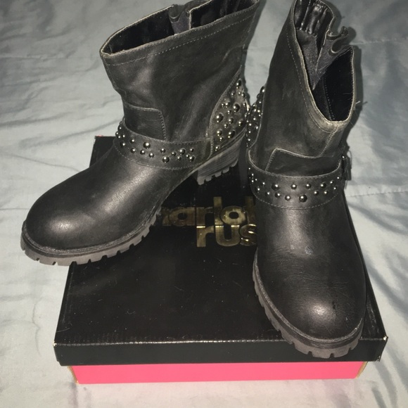 Charlotte Russe combat boots