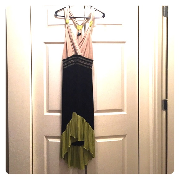 Comfortable Hi-Lo maxi dress