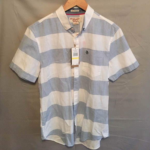 Men's Short Sleeve Button Down