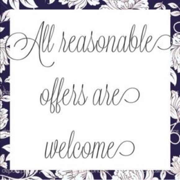 Reasonable Offers Welcome! 😊