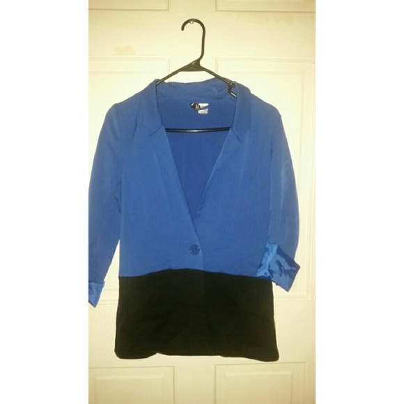 Color block blazer