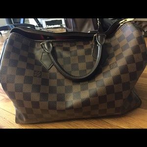 Authentic Damier Ebene Speedy 30