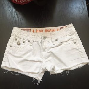 Rock Revival Jen Jean Shorts Size 27