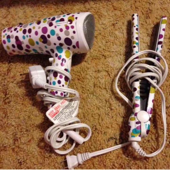Straighter and hairdryer