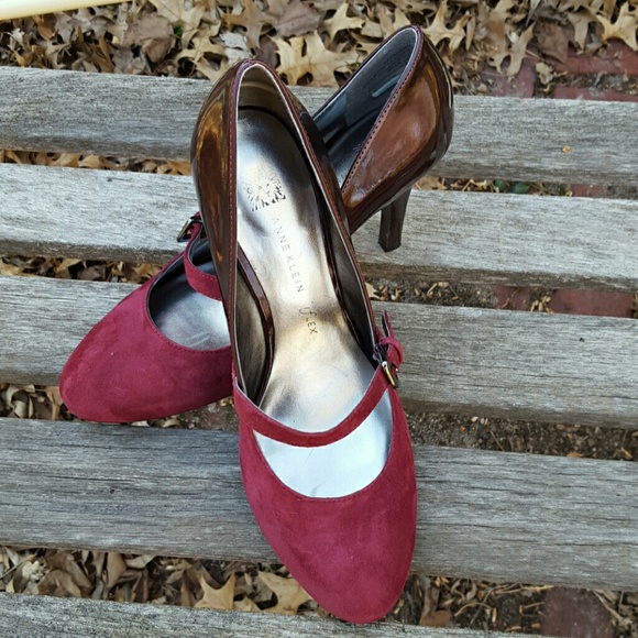Anne Klein Shoes - Anne Klein iFlex Burgundy heels