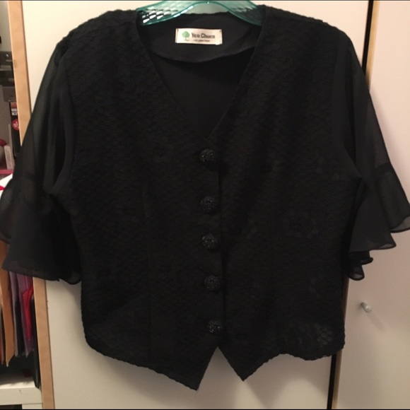 Vintage Dress Cover-up Vest- Ball Graduation Party