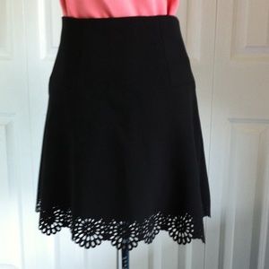 Loft Black Skirt 0P
