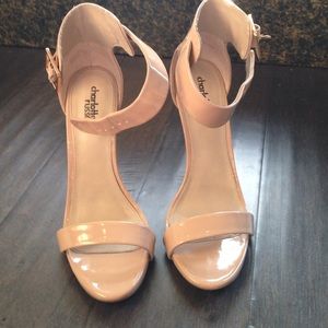 Nude Heels with Strap