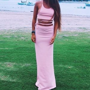 Crop top skirt set from Sabo Skirt