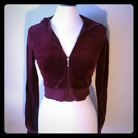 Juicy Couture Cropped Velour