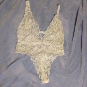 NWOT VS lace teddy lingerie