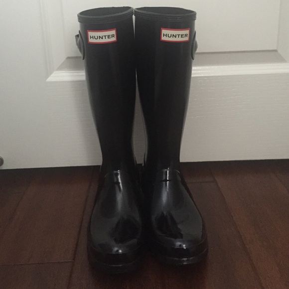 Hunter Original Black Rain Boots