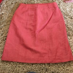 LOFT-Pink skirt