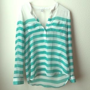 Striped Old Navy blouse
