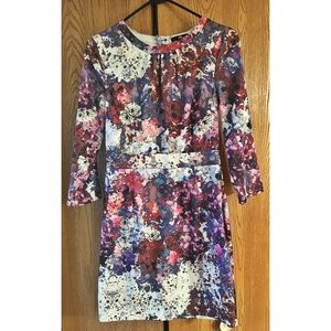Floral Long Sleeve Dress