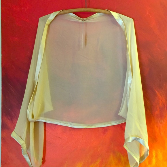 Silk Cream Shrug