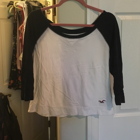 Hollister Tops - Hollister baseball Tee
