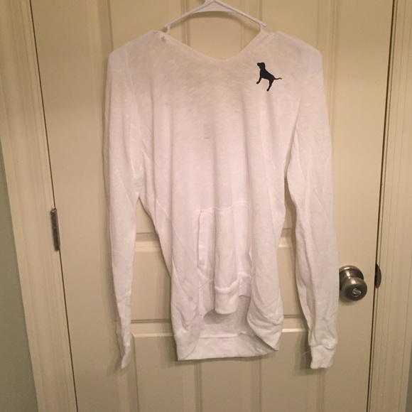White PINK (Victoria's Secret) Hoodie