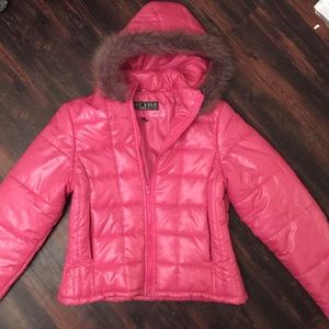 Pink coat