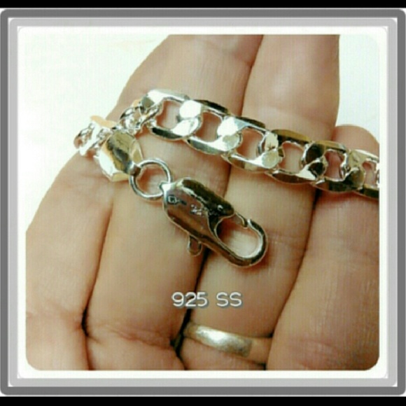 🆕★ SOLD OUT★925 STAMPED SS BRACELET - Picture 2 of 3