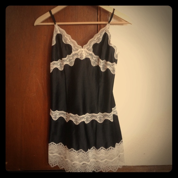 Victoria's Secret Lacey Slip