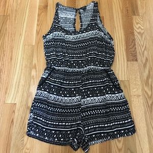Tribal patterned romper