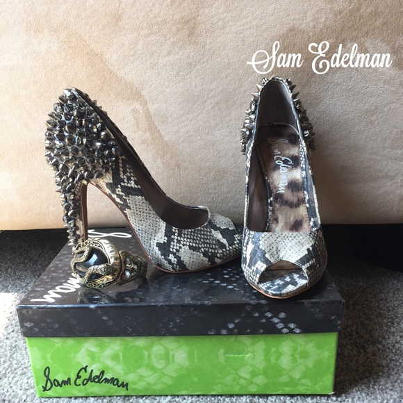 FINAL PRICE ❤️ SAM EDELMAN Lorissa snakeskin