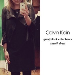 Color block Sheath Dress