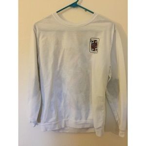 Queen of spades sweater