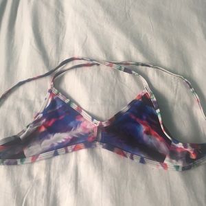 Jolyn multicolor vent bikini top