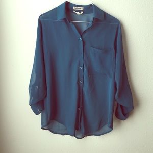Sheer blouse