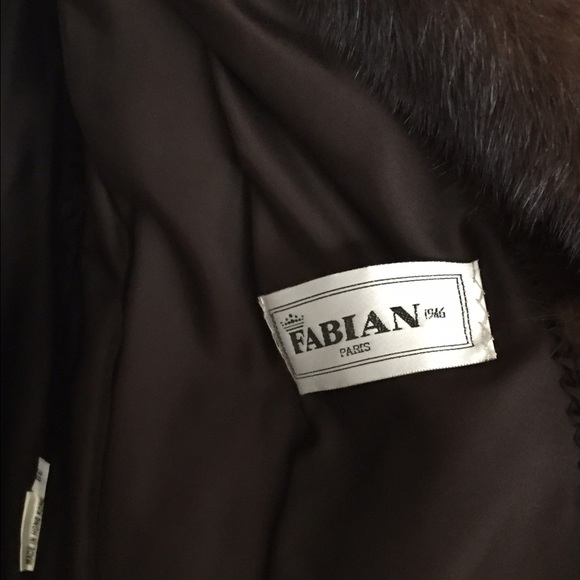 🆕 Full Length Fabian Paris Saga Ranched Mink Coat - Picture 4 of 4