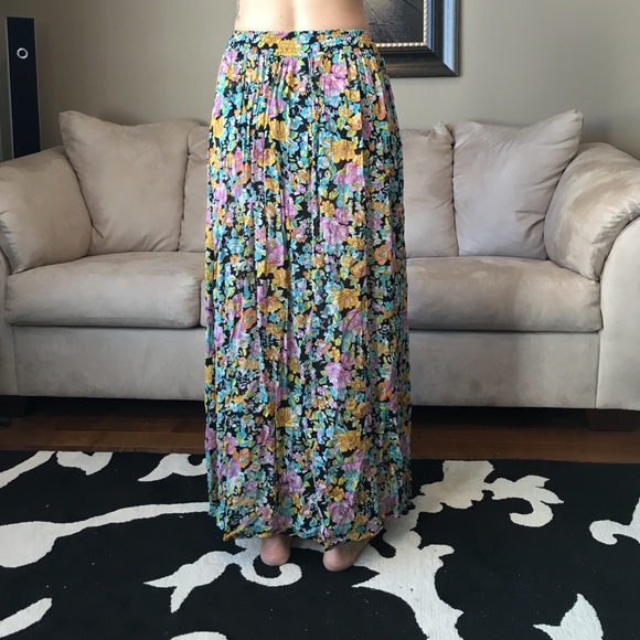MAXI 🌸 floral skirt