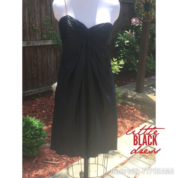 Robe D'été Laundry By Shelli Segal Noire Et Blanc à Pois - Taille 8, Dos Nu Avec Nœud à La Taille