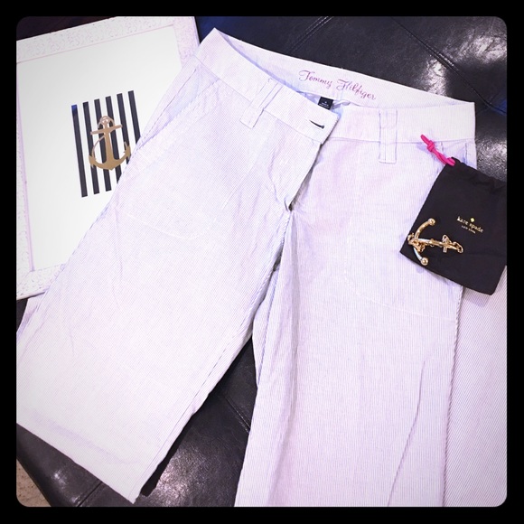 🎉Tommy Hilfiger Nautical Pinstripe Trouser Pants