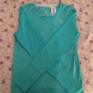 Adidas long sleeve running shirt