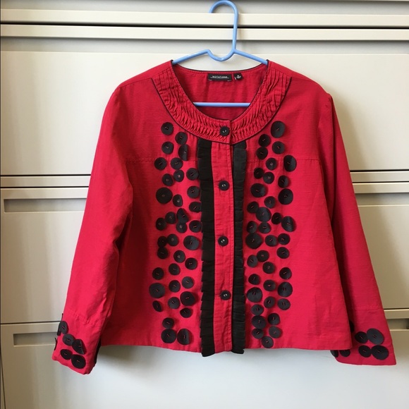 NWOT Notations embellished jacket - never worn