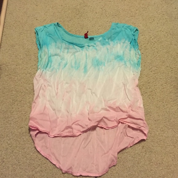 High low tank top