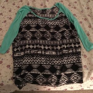 Rue 21 mid sleeve shirt