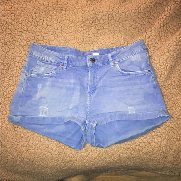 High waisted shorts