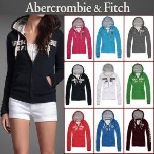 Abercrombie & Fitch Coral Hoodie SZ L