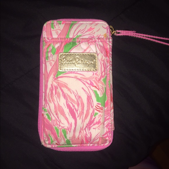 Lilly Pulitzer Wristlet - Picture 1 of 3