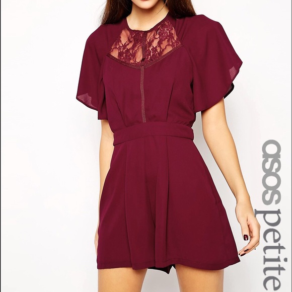 ASOS Petite Other - ASOS playsuit with kimono sleeve