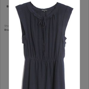 Madewell Broadway & broome sleeveless silk dress