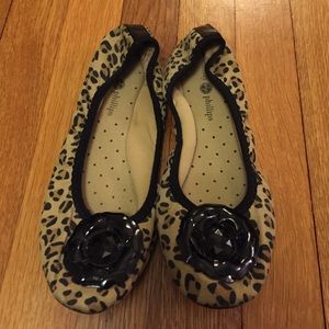 EUC Lindsay Phillips (Boutique) 7 Leopard  Flats