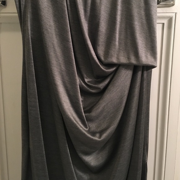 NWOT Grey Silk Michael Kors Collection Dress - Picture 3 of 3