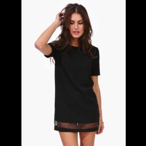 New Mesh T-Shirt Dress