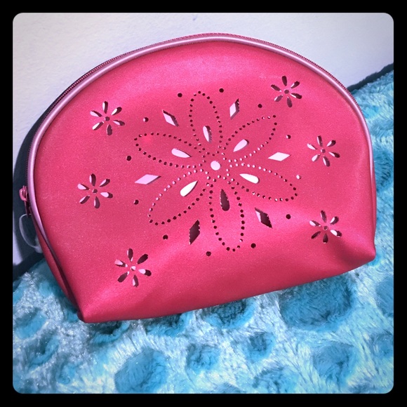 Magenta and Pink Make Up Bag