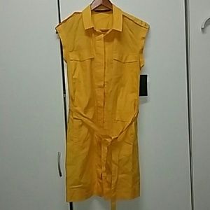 NWT S Zara Basic wrapped dress