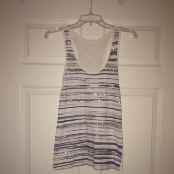 Sequin tank top
